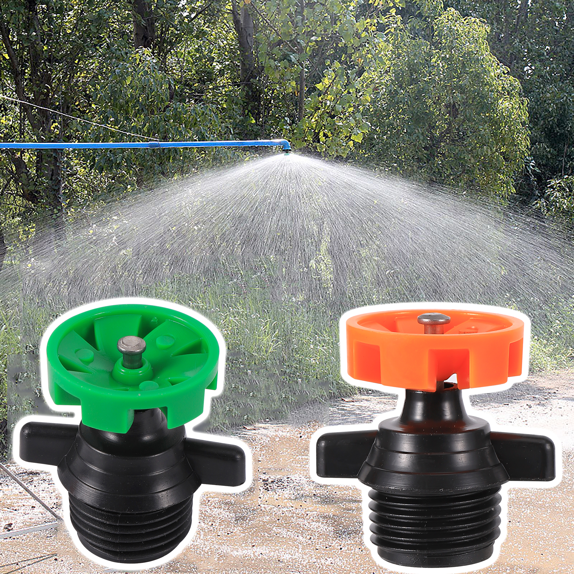 Agriculture Farming Systems - 10Pcs Garden Sprinkler 360° Rotation Irrigation