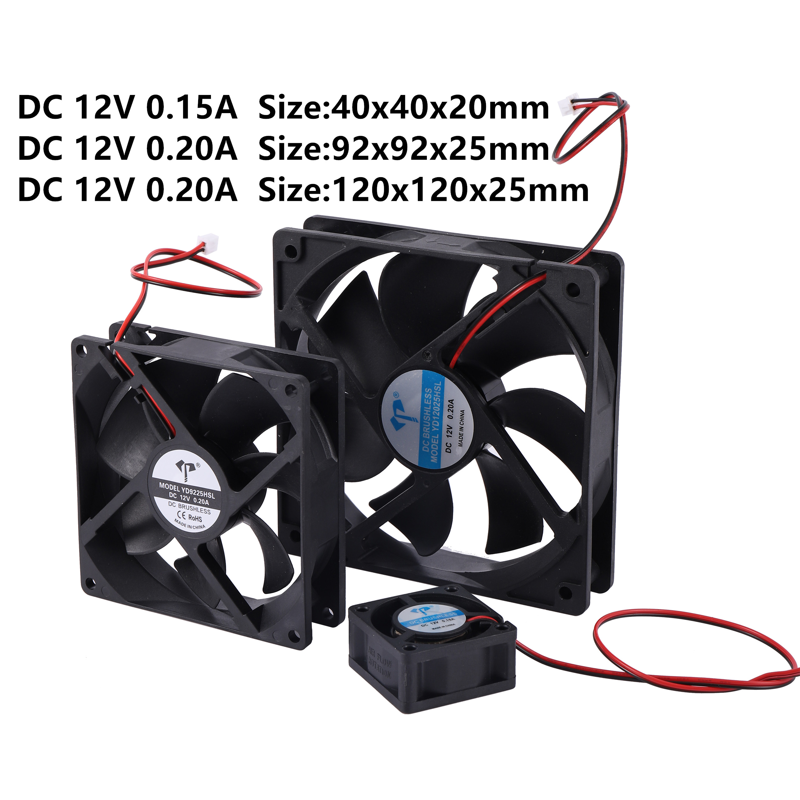 Poultry Incubator - DC12V 0.15A/0.20A No Noise Fan Automatic