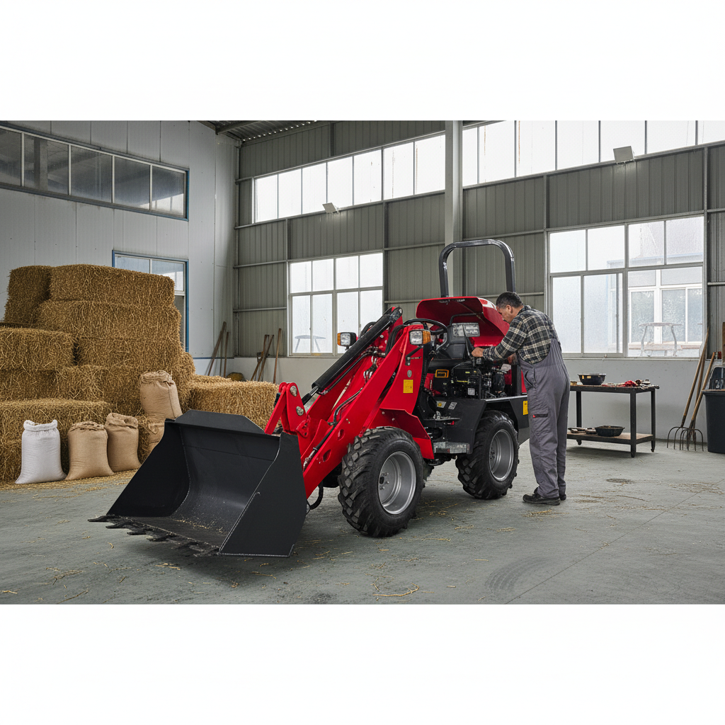 Agriculture Farming Equipments - 2Ton Telescopic Arm Loader with Diesel