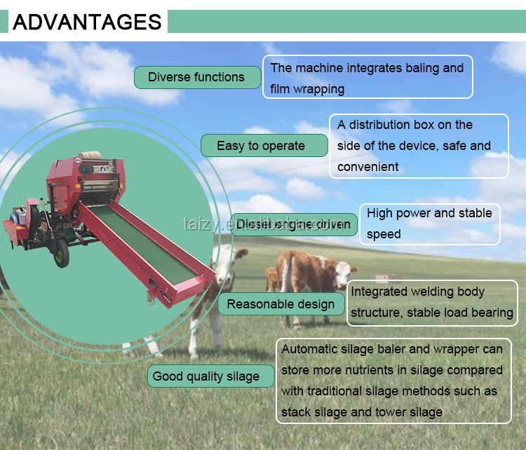 2026 SELL 2026 Full Automatic  - Silage Baler Machine avis et prix