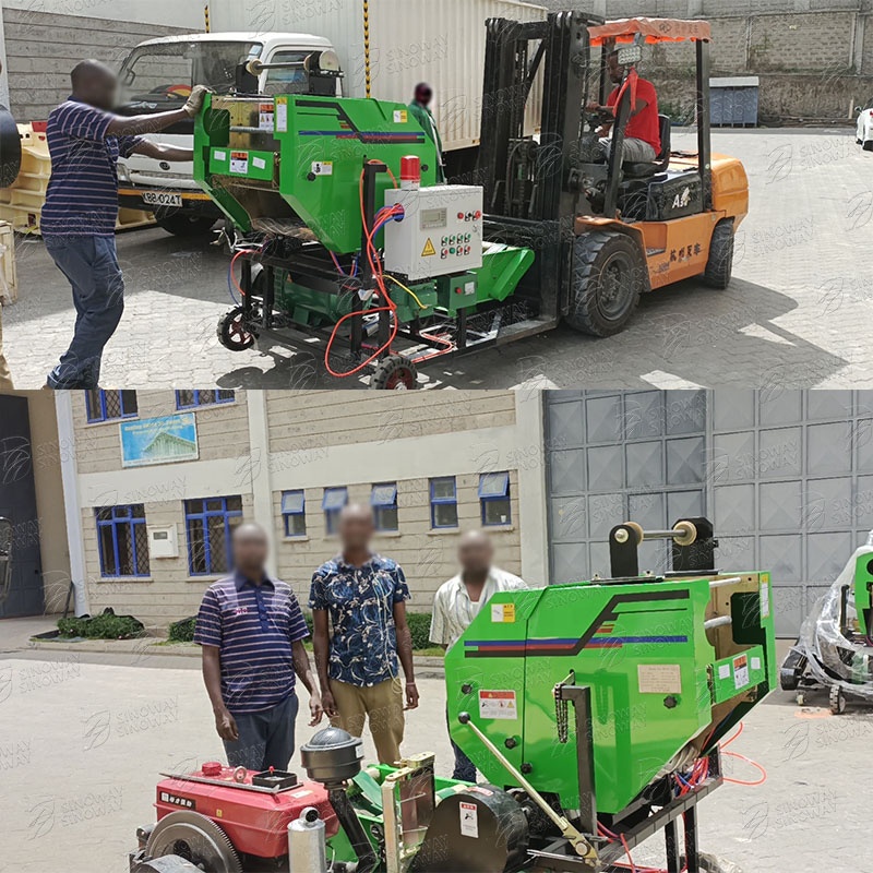 China Corn Silage Grass Harves - Silage Baler Machine avis et prix