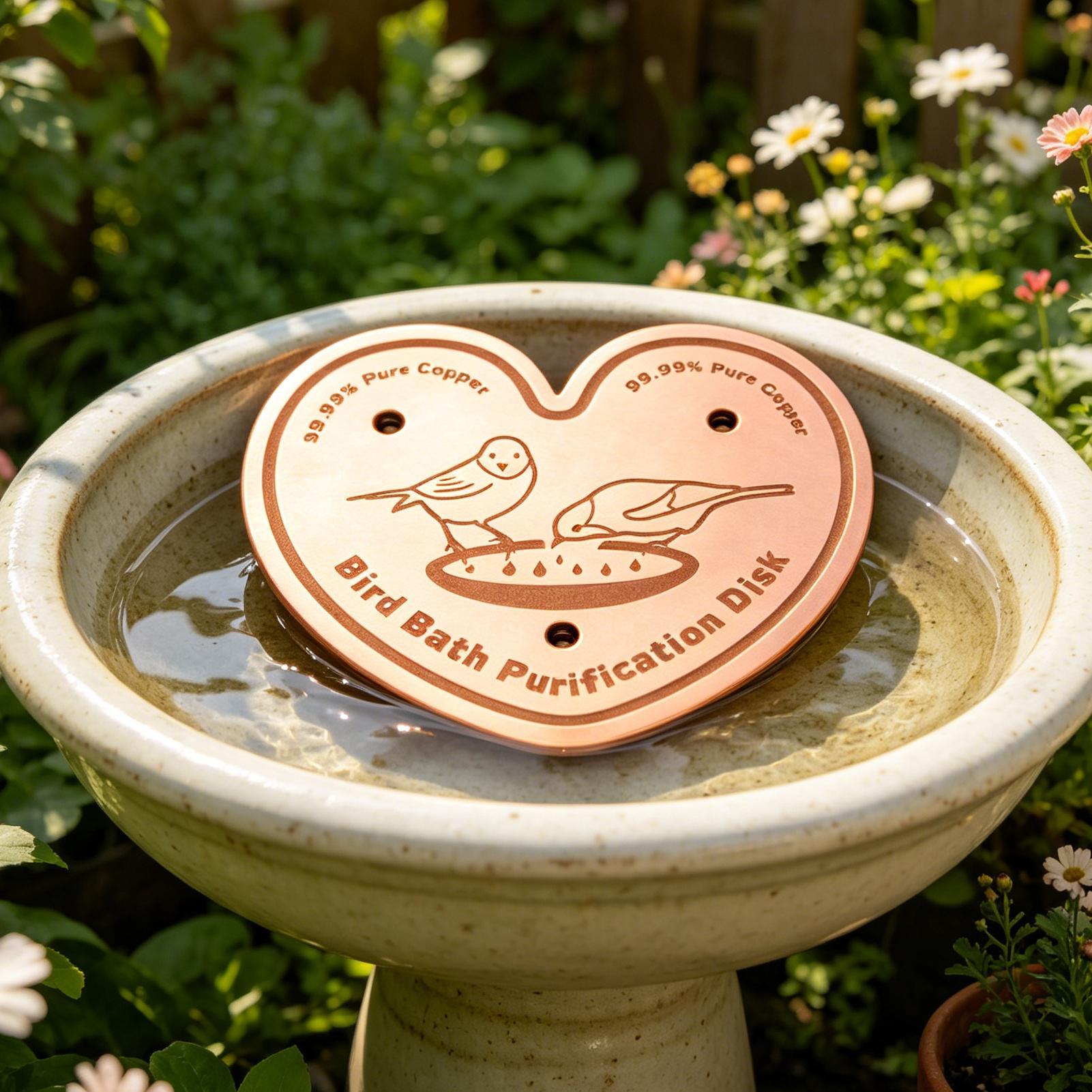 Bird Bath Cleaner Disc Solid M - Farming & Agriculture Word Stacks avis et prix