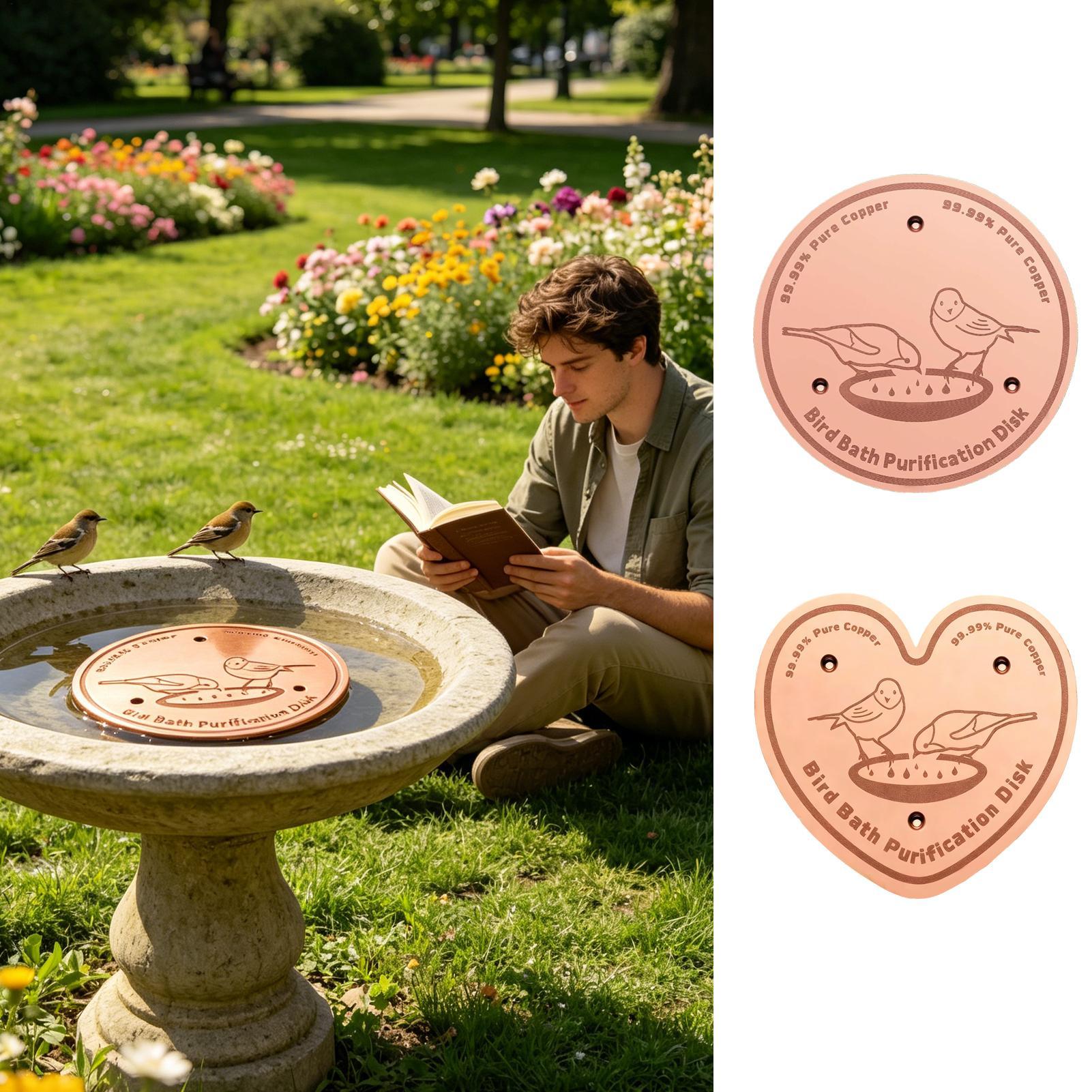 Bird Bath Cleaner Disc Solid M - Farming & Agriculture Word Stacks avis et prix