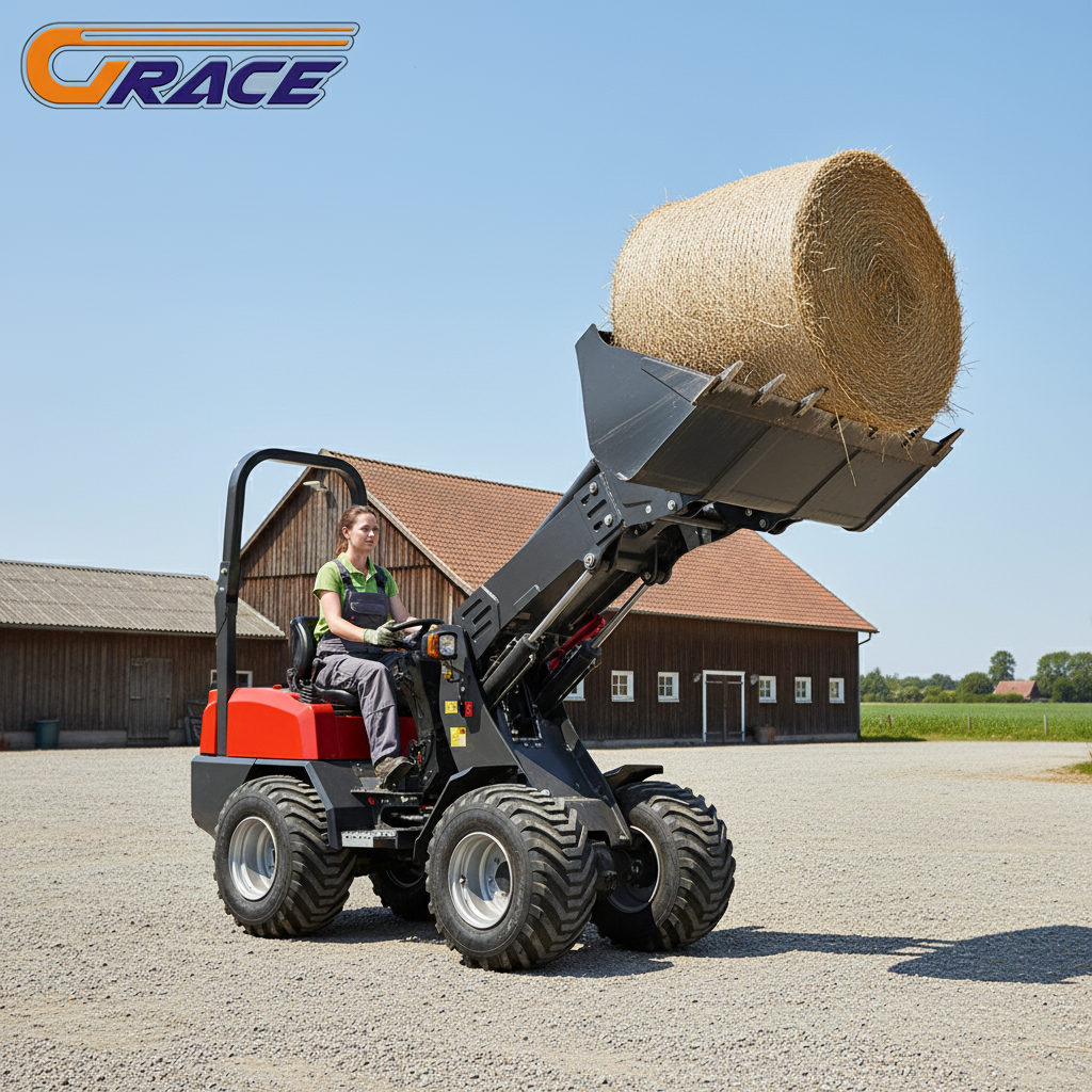2Ton Telescopic Arm Loader wit - Agriculture Farming Equipments avis et prix