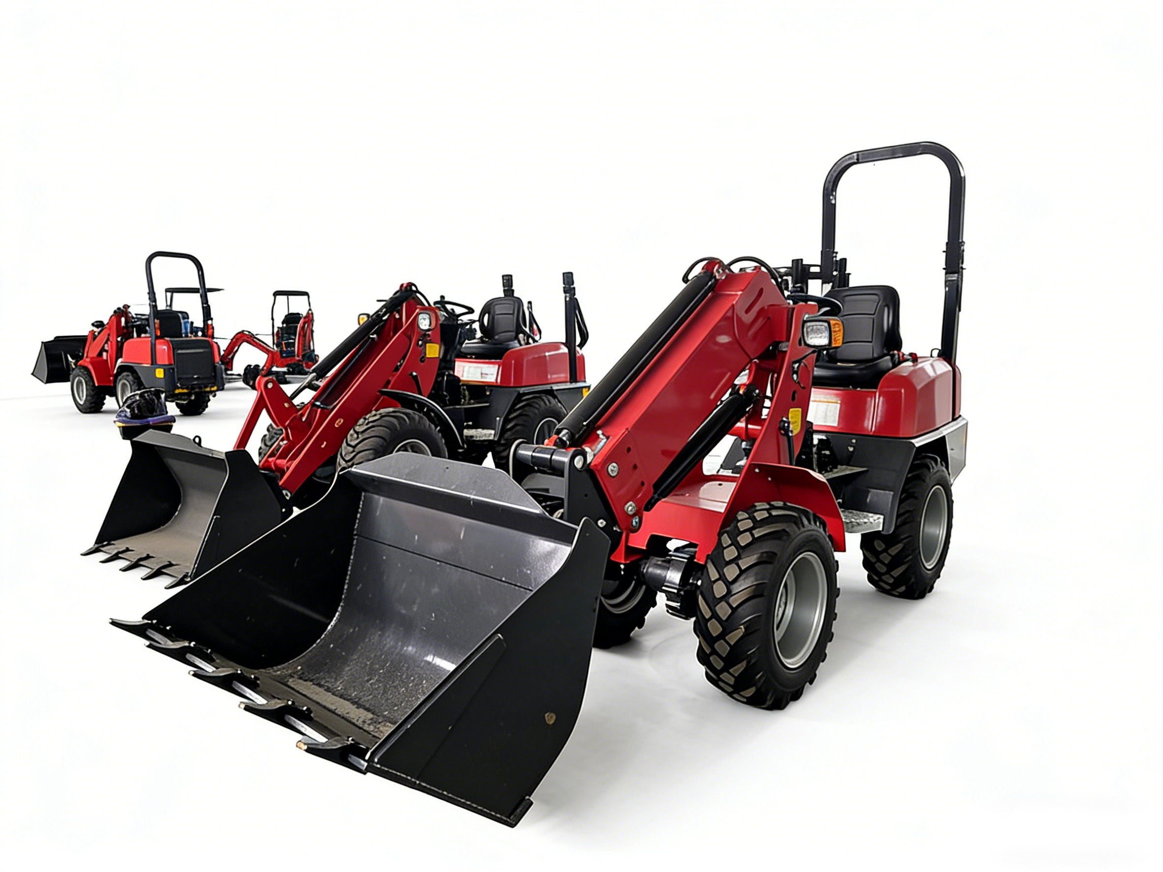 2Ton Telescopic Arm Loader wit - Agriculture Farming Equipments avis et prix