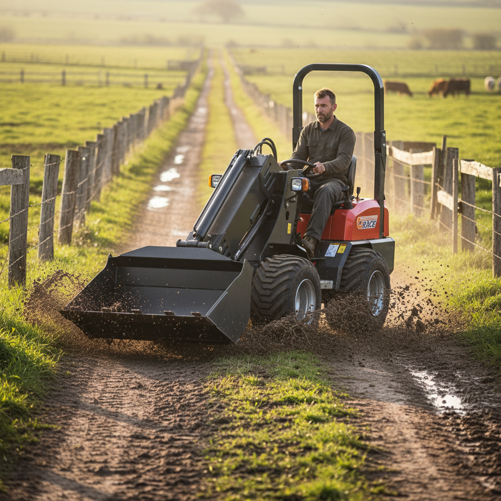 2Ton Telescopic Arm Loader wit - Agriculture Farming Equipments avis et prix