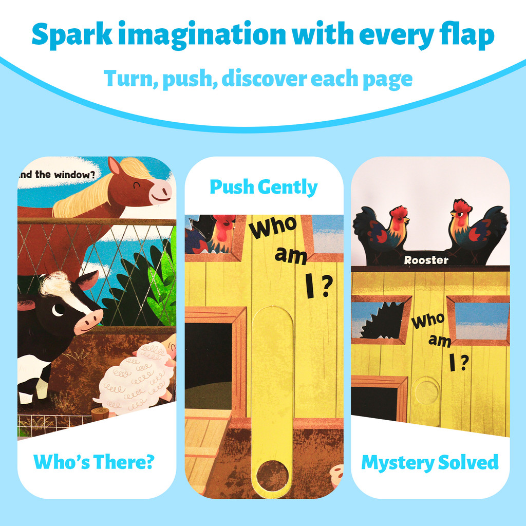 Who’s That? Push-Pull-Slide Bo - Farming & Agriculture Word Stacks avis et prix