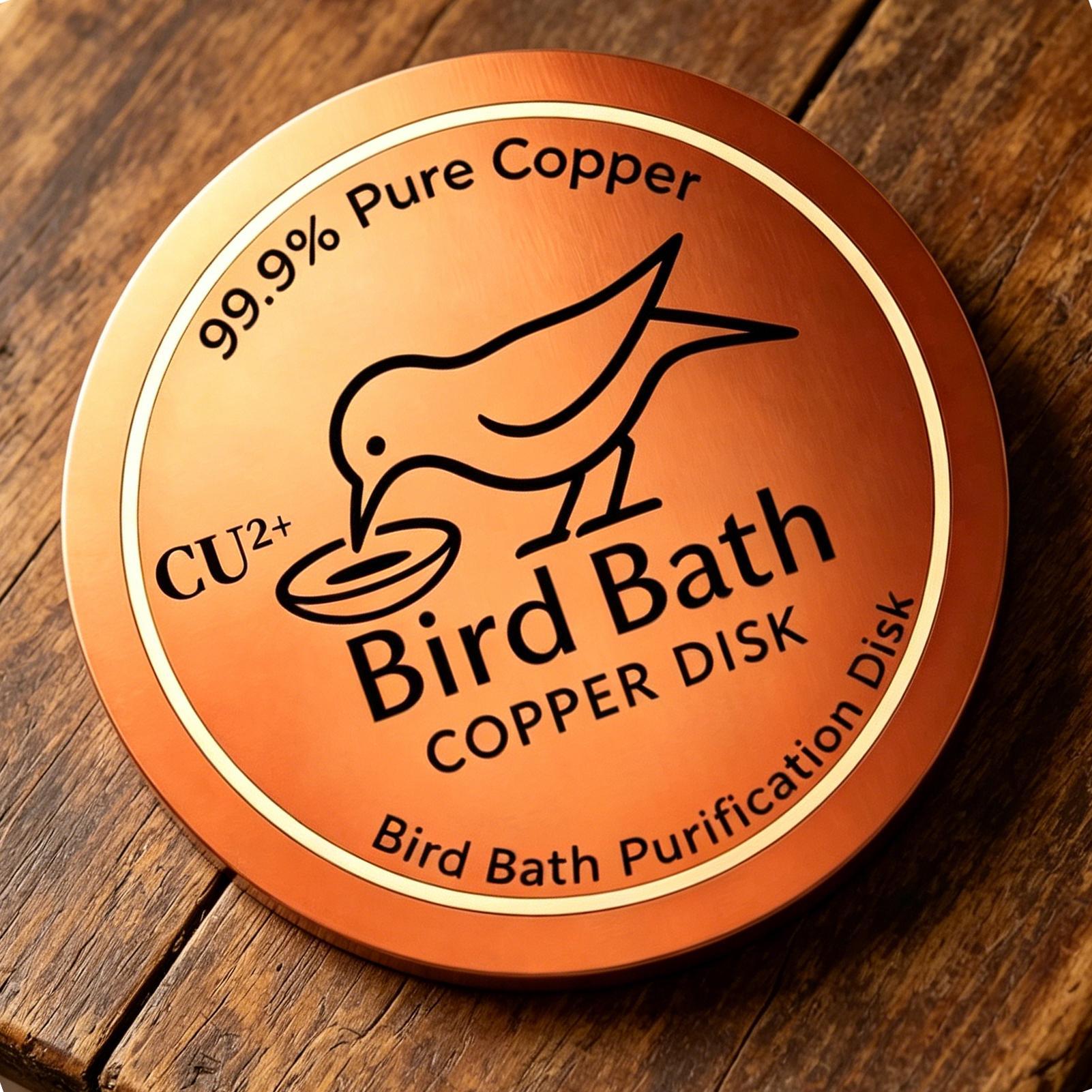 Bird Bath Copper Disk 0.6mm Th - Farming & Agriculture Word Stacks avis et prix