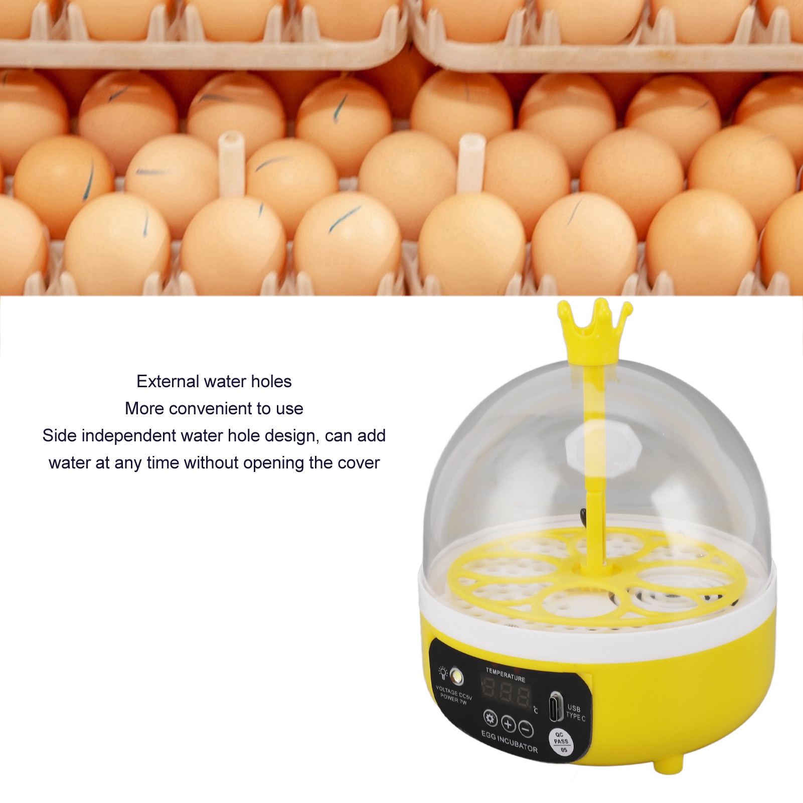 Egg Incubator Automatic Temper - Poultry Incubator avis et prix