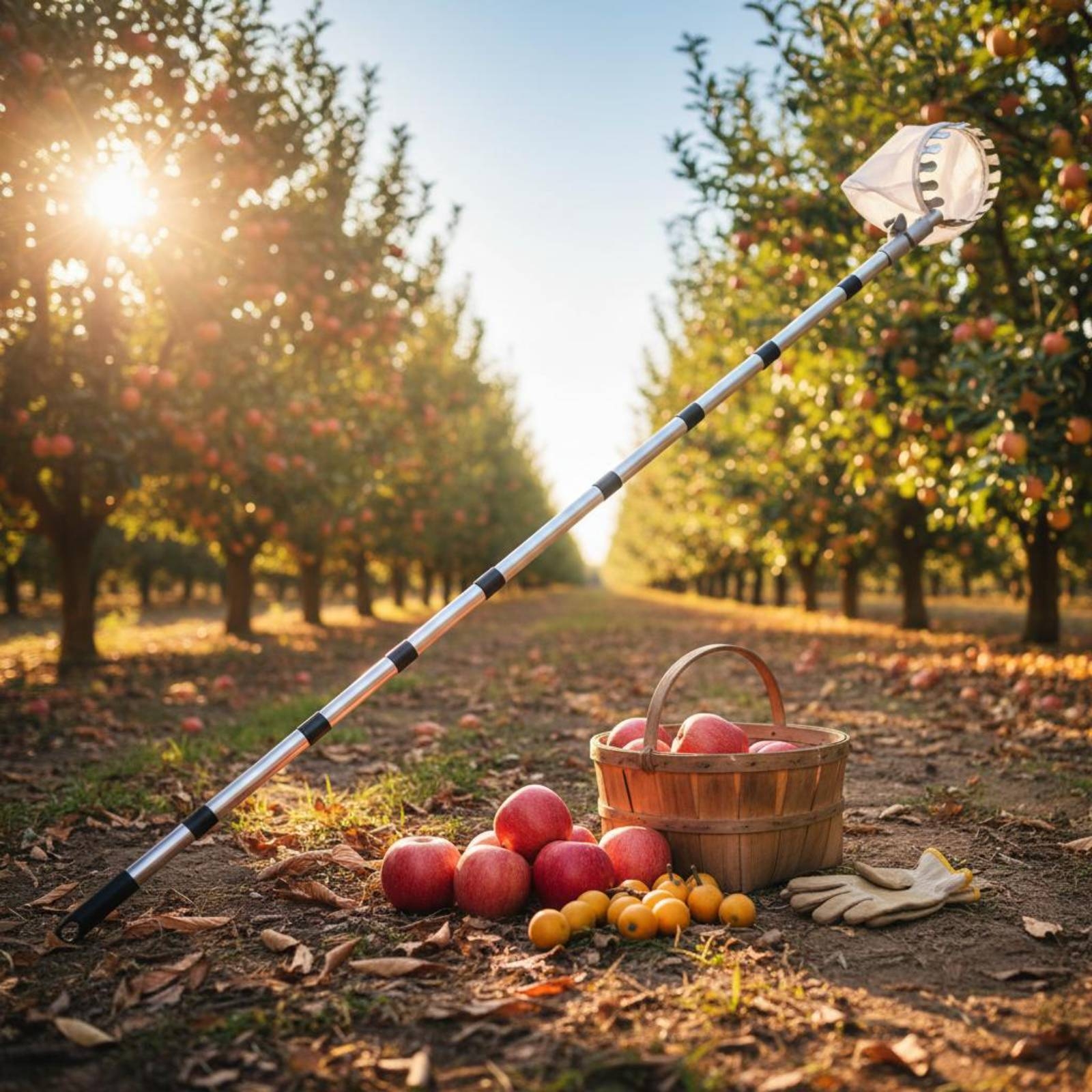 Fruit Picker with Net Bag Adju - Farming Tools For Agriculture avis et prix