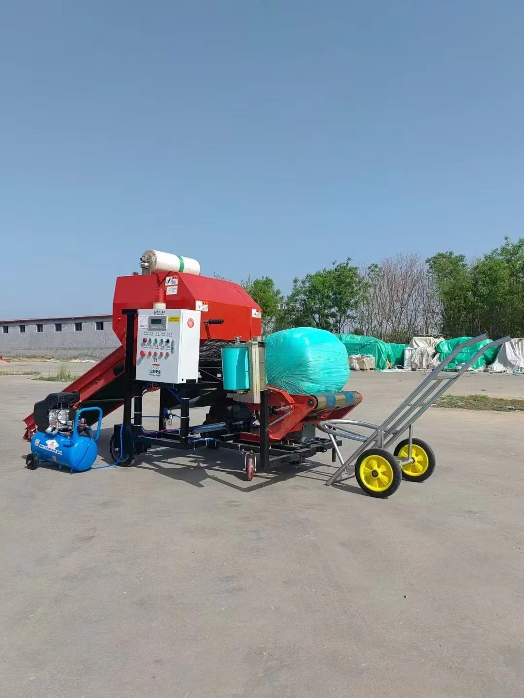 Agricultural Baler Machine Tra - Silage Baler Machine avis et prix