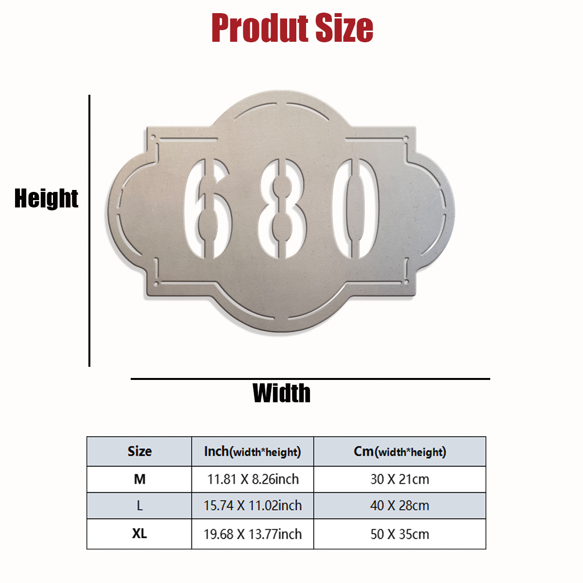 1pc Custom Number Metal Wall D - Farming & Agriculture Word Stacks avis et prix