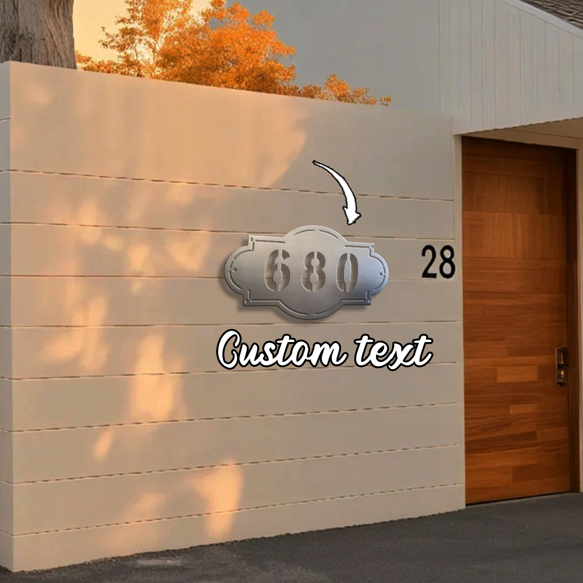 1pc Custom Number Metal Wall D - Farming & Agriculture Word Stacks avis et prix
