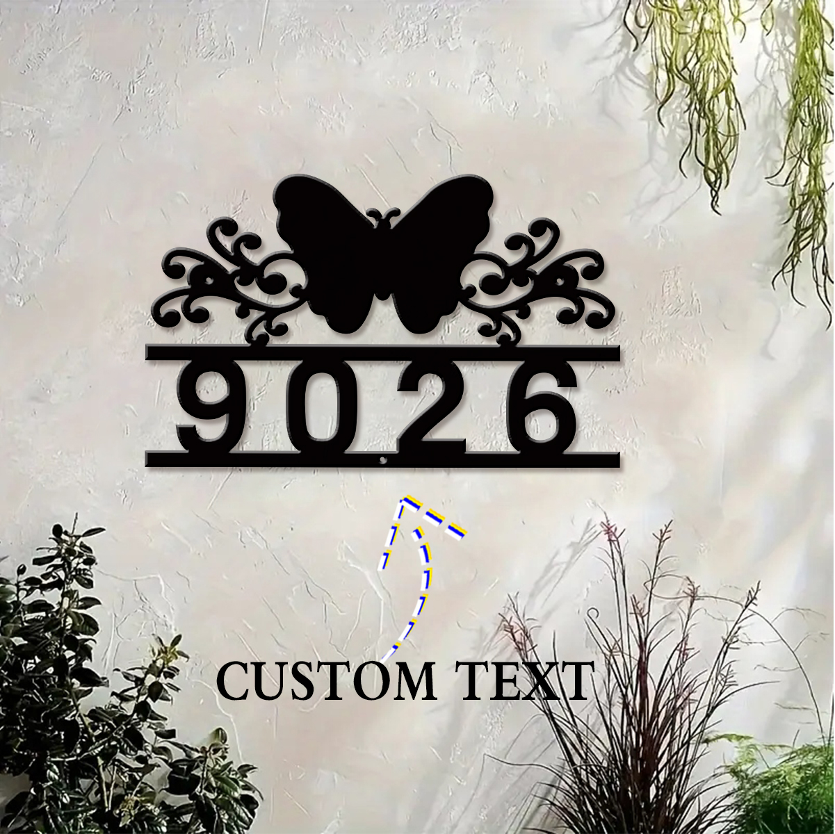 1Pc Custom butterfly Metal Str - Farming & Agriculture Word Stacks avis et prix