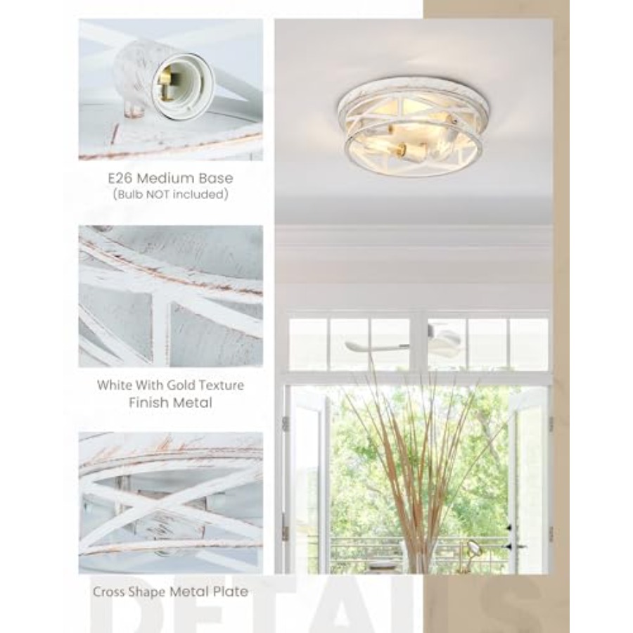 13 inch Flush Mount Ceiling Li - Farming & Agriculture Word Stacks avis et prix