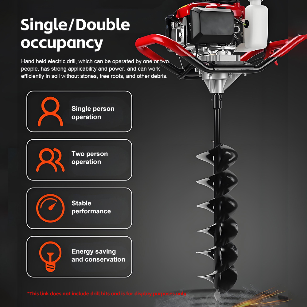 Ground Drill Petrol Hole Hole  - Farming Tools For Agriculture avis et prix