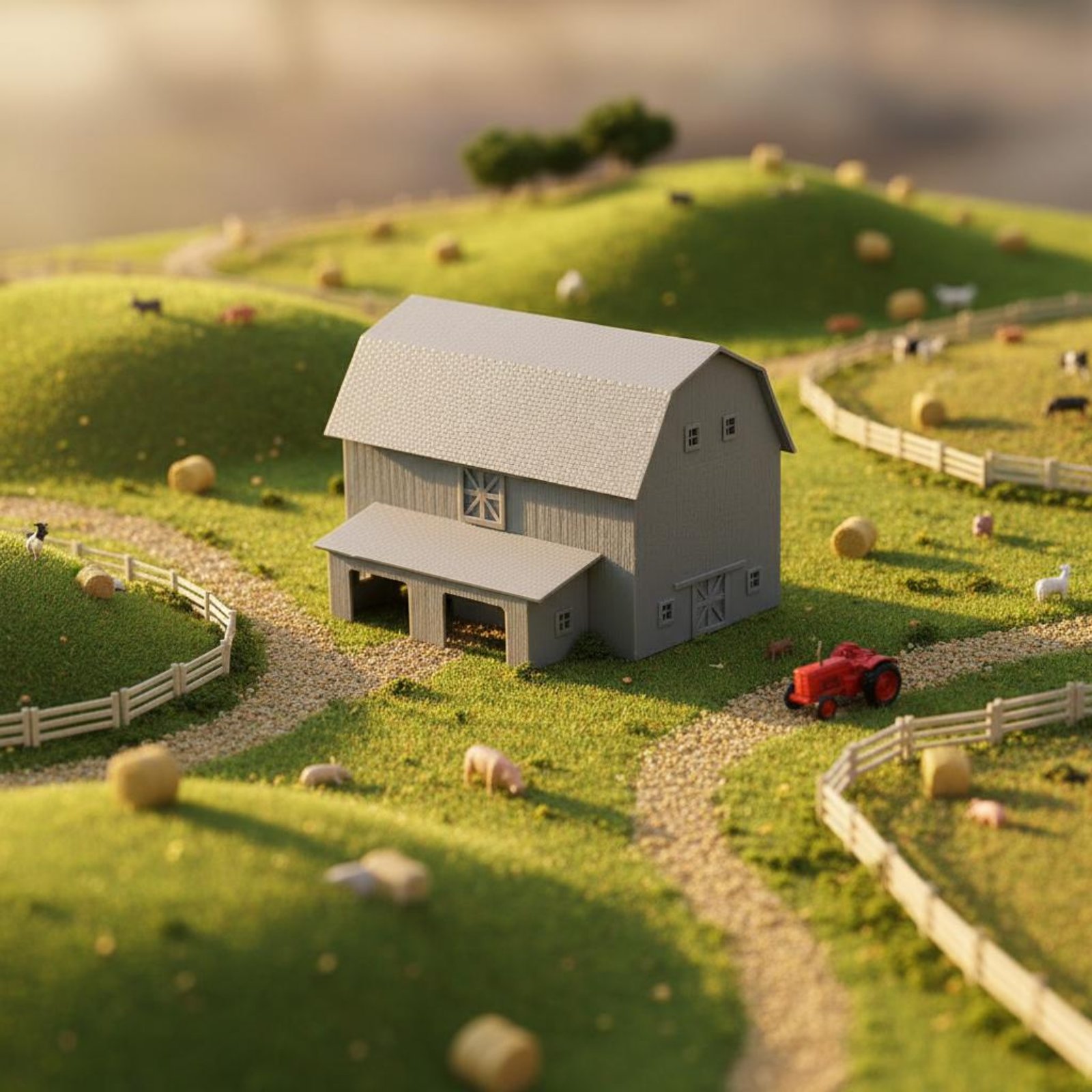 1:87 Farm Building Model Paint - Farming & Agriculture Word Stacks avis et prix