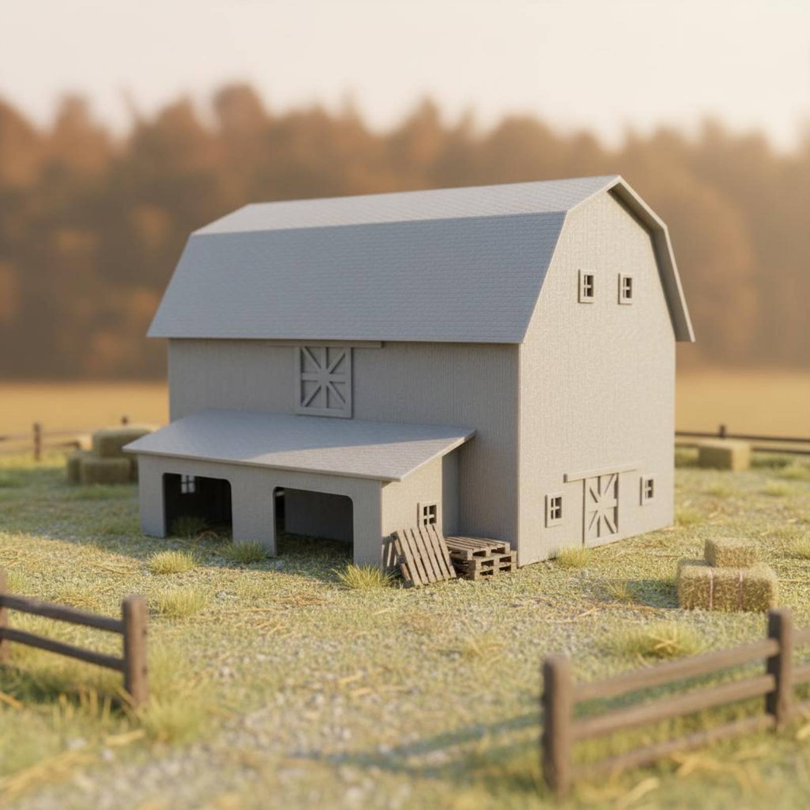 1:87 Farm Building Model Paint - Farming & Agriculture Word Stacks avis et prix