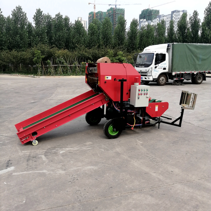 Green Storage Corn Stalk Baler - Silage Baler Machine avis et prix