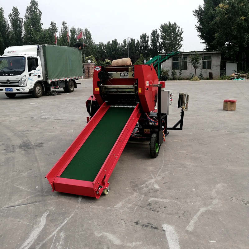 Green Storage Corn Stalk Baler - Silage Baler Machine avis et prix