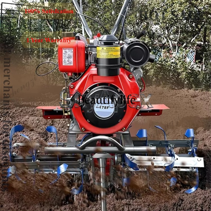M81 New Mini Rotary Tiller Hou - Farming Agriculture Machine avis et prix