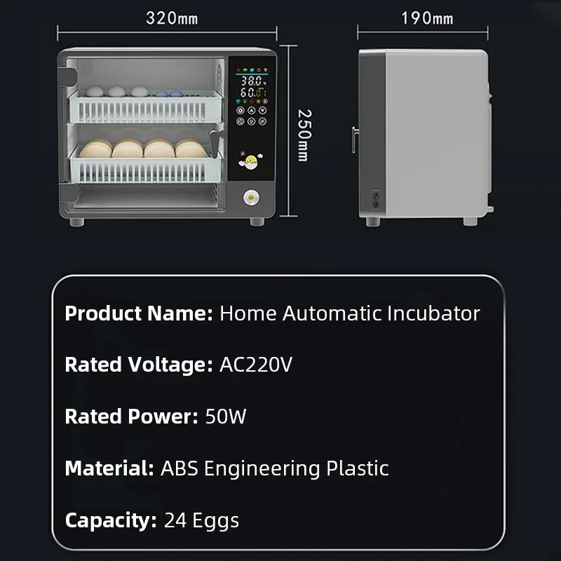 Smart Automatic Egg Incubator  - Poultry Incubator avis et prix