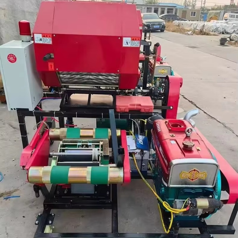 2024 Full Automatic Di esel En - Silage Baler Machine avis et prix