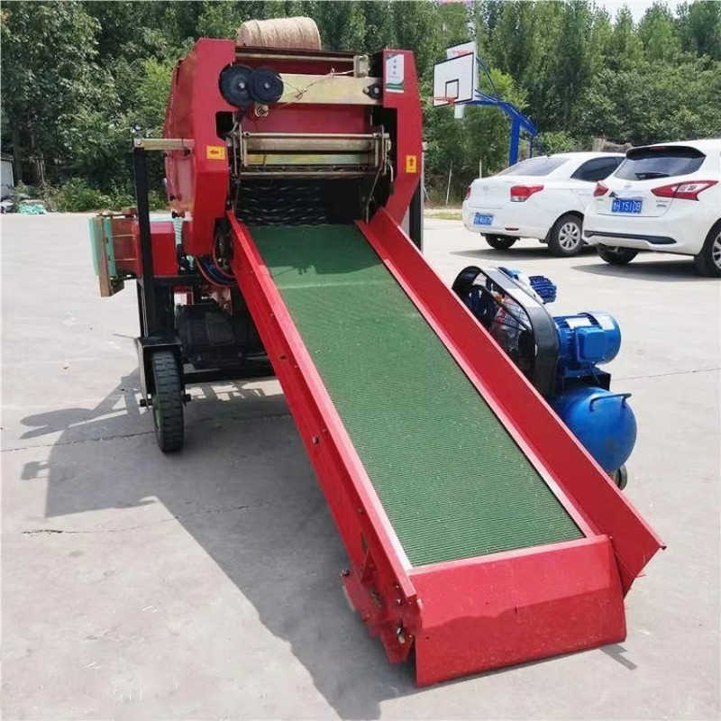 2024 Full Automatic Di esel En - Silage Baler Machine avis et prix